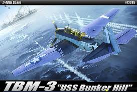 Grumman TBM-3 Avenger "USS Bunker Hill" (Accurate Miniatures)