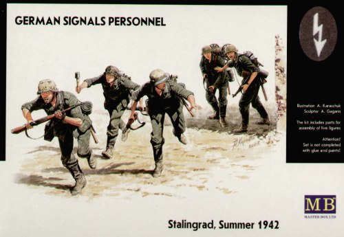 German Signals Personnel, Stalingrad