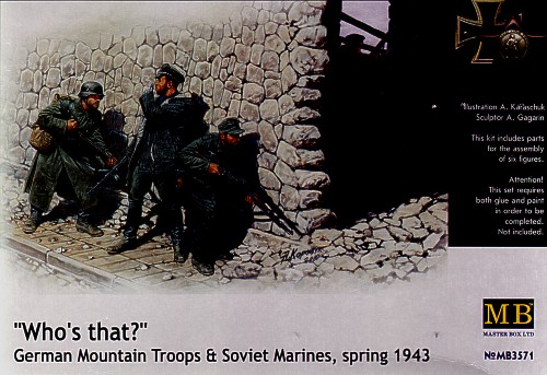 "Whos that?" German Mountain Troops & Soviet Marines, spring 1943