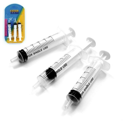 3 x 5ml Syringes