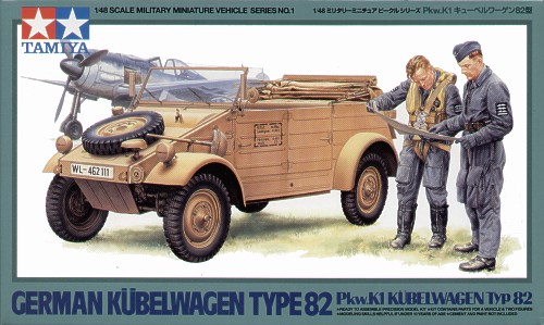 Kubelwagen Type 82 and figures