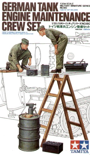 German (WWII) Tank Engine Maintenance Crew Set