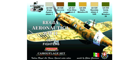 WWII Italian Royal Air Force Set 1 (22ml x 6)