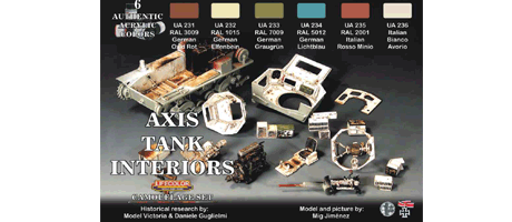 Axis Tank Interiors Set (22ml x 6)