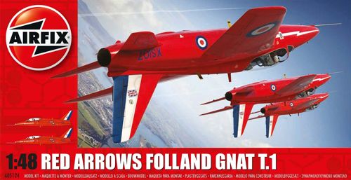 Folland Gnat T.1 (Red Arrows) New Tooling!