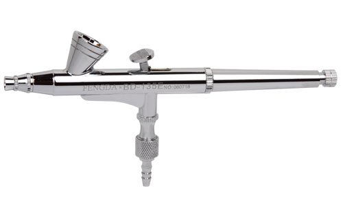 Double-Action Airbrush Fengda® BD-135 with Nozzle 0.2mm