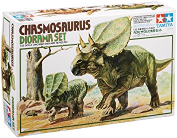 Chasmosaurus Diorama