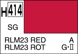 Mr. Hobby Color H414 RLM23 RED SEMI-GLOSS