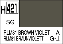 Mr. Hobby Color H421 RLM81 BROWN VIOLET SEMI-GLOSS