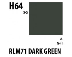 Mr. Hobby Color H64 RLM71 DARK GREEN SEMI-GLOSS