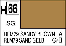 Mr. Hobby Color H66 RLM79 SANDY BROWN SEMI-GLOSS
