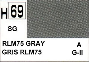 Mr. Hobby Color H69 RLM75 GRAY SEMI-GLOSS