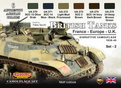 British Tanks Set 2 France, Europe & UK