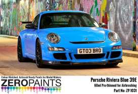 Basecoat Paint Riviera Blue Porsche 39E 60ml (pre-thinned)