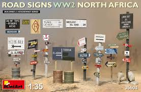 Road Signs WW2 (N.Africa)