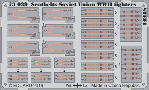 seatbelts Soviet Union WWII fighters STEEL