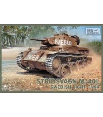 Stridsvagn M/40L Swedish light tank