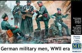 German military men, WWII