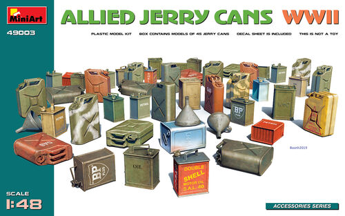 Allied Jerry Cans WWII