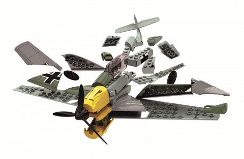 Messerschmitt Bf 109 Quick Build (No glue or paint requires)