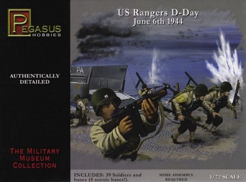 WWII US Troops D-Day - 40+ poses