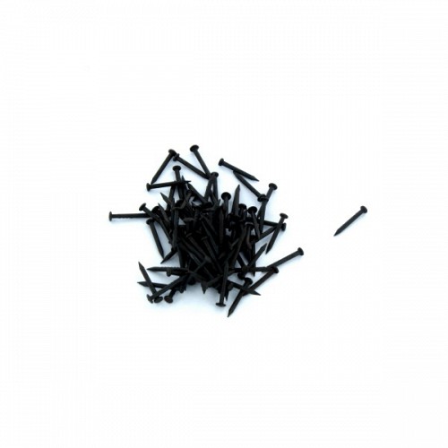 100 x 10mm Black Pins