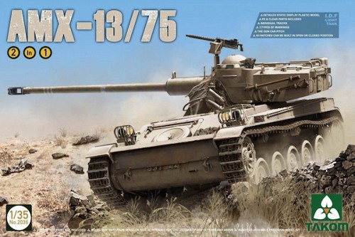 AMX-13/75 Light Tank IDF 2 in 1