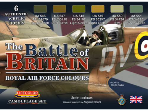 Battle of Britain RAF Set (22ml x 6)