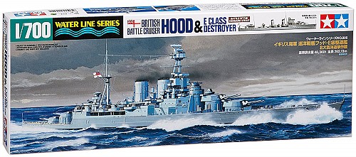 BC Hood & E Class Destroyer