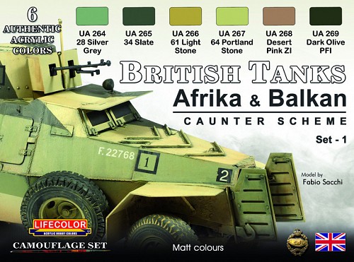 British Tanks #1 AFRIKA & BALKAN