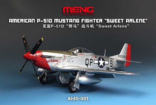 American P-51D Mustang Fighter "Sweet Arlene"(Assembled Model)