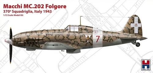 Macchi MC.202 Folgore 370 Squadriglia, Italy 1943