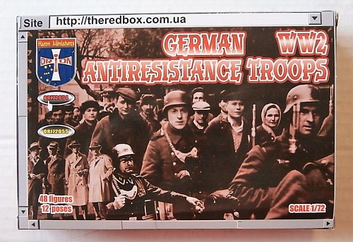 GERMAN ANTI-RESISTANCE TROOPS WWII