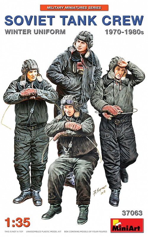 Soviet Tank Crew (Winter Uniform 1970-1980s)