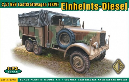 Einheints-Diesel 2.5t 6x6 Lastkraftwagen (LKW)