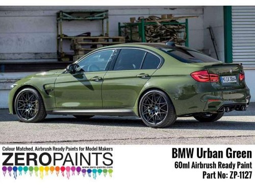 Basecoat Paint Urban Green BMW YA04 60ml (pre-thinned)