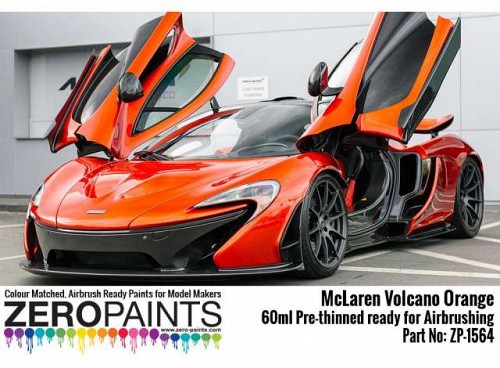 Basecoat Paint McLaren Volcano Orange 60ml pre(-thinned)