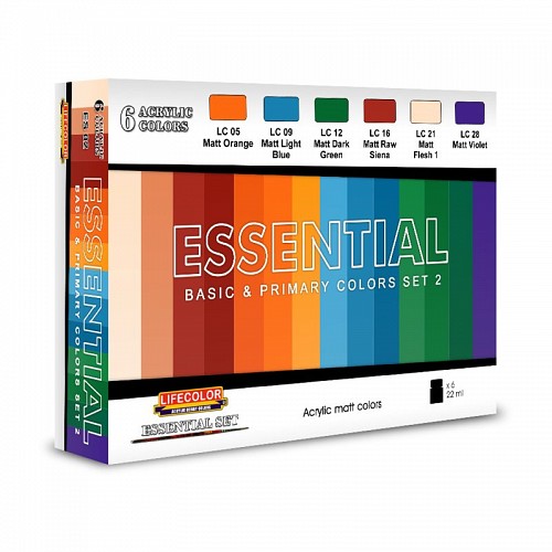 Essential Basic & Primary Colors Set 2