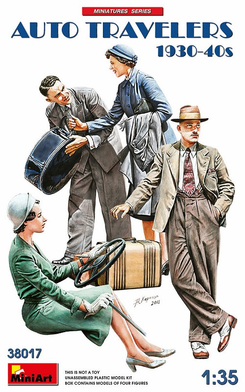 Auto Travelers 1930-40s