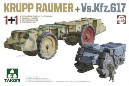 Krupp Räumer + Vs.Kfz.617