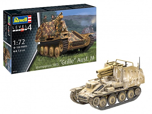 Sturmpanzer 38(t) Grille Ausf.M NEW TOOL IN 2021!