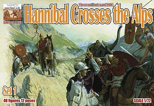 Hannibal crosses the Alps Set1