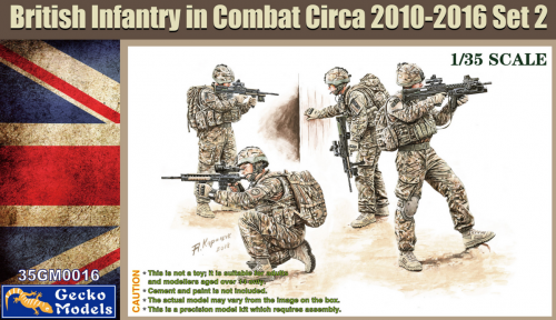 British Infantry In Combat Circa 2010~2012 Set 2