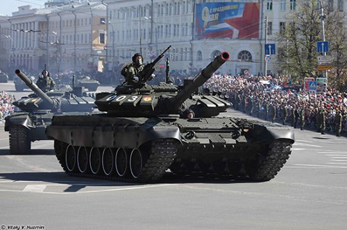 Russian T-72B3 MBT