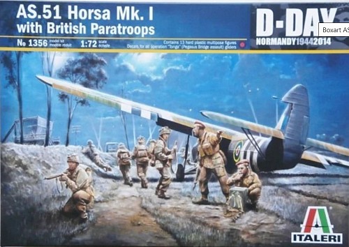 AS.51 Horsa Mk.I with British Paratroops