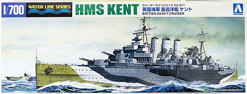 Royal Navy Heavy cruiser HMS Kent
