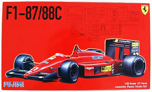 F1 Ferrari F1-87/88C Japan/ Italy GP