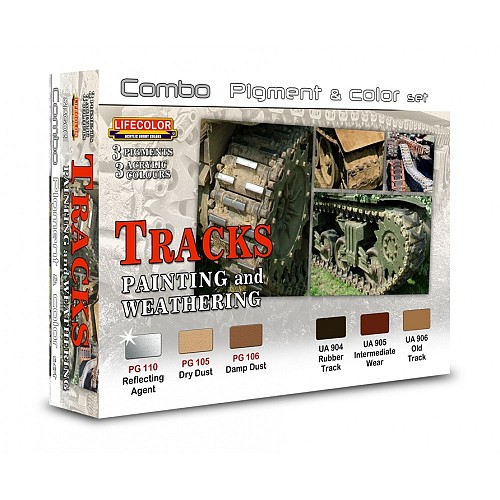 Tracks painting and weathering Set