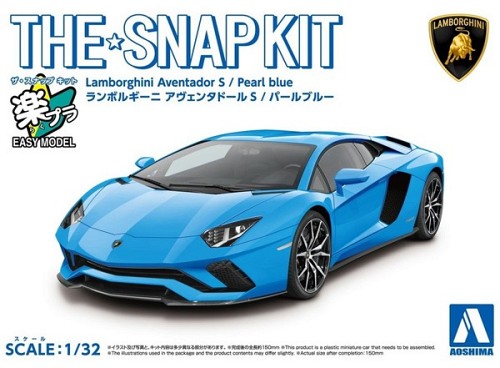 The Snap Kit Lamborghini Aventador S / Pearl Blue