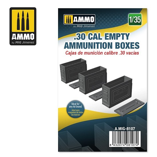 .30 cal Empty Ammunition Boxes